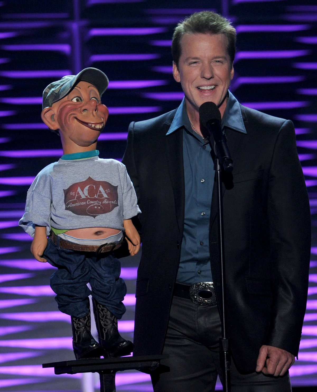 Jeff Dunham on stage